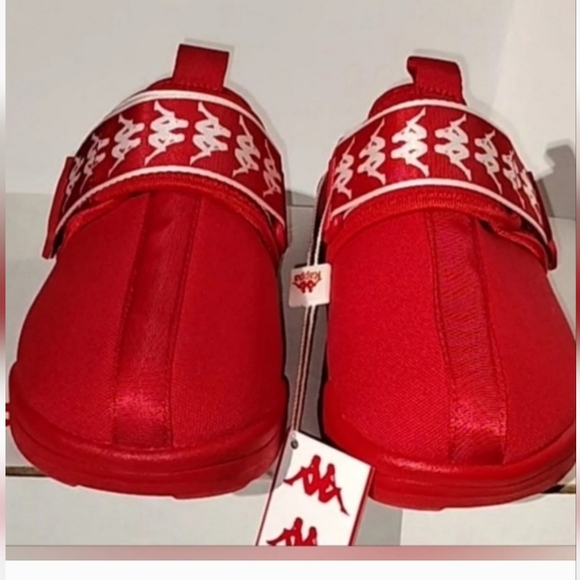 Kappa Bold Red Slide Sandals - Picture 5 of 7
